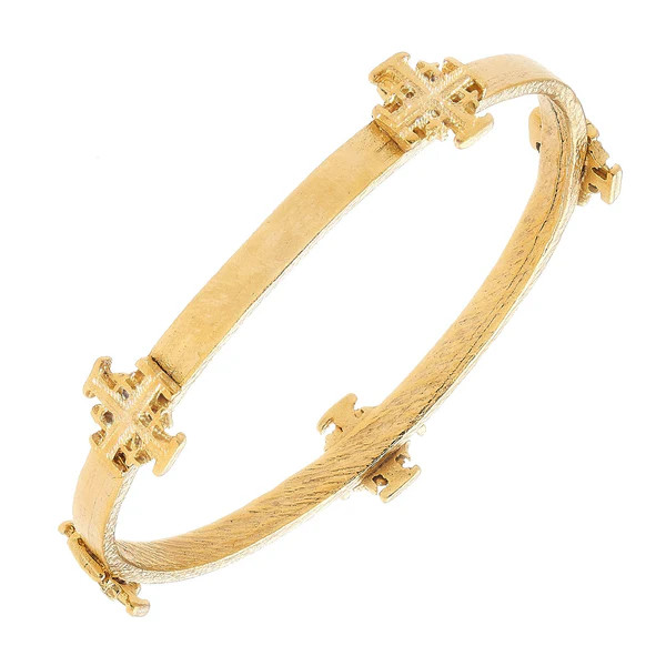 Jerusalem Cross Bangle | Susan Shaw