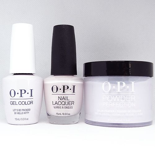 OPI Hello Kitty Let's Be Friends! Trio Pack Gel | Nail Polish | Dip Powder SRL30 | Walmart (US)