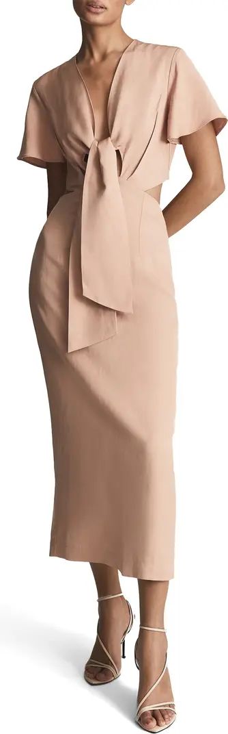 Reiss Iona Cutout Detail Dress | Nordstrom | Nordstrom