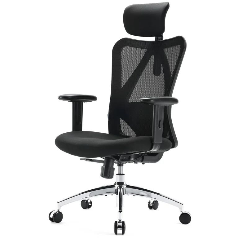 SIHOO Ergonomic Office Chair, Mesh Computer Desk Chair with Adjustable Lumbar Support, High Back ... | Walmart (US)