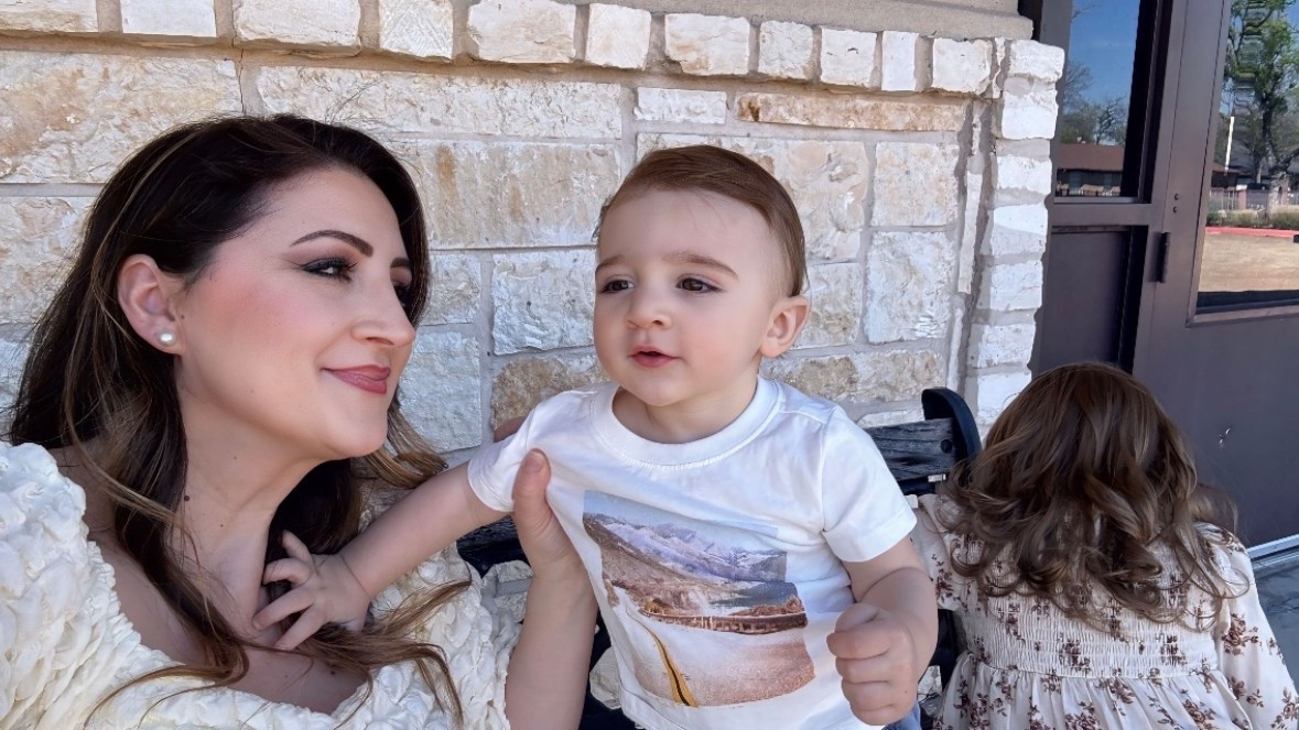 Just us trying to make it through the church service. I did not succeed. I ended up staying outside haha. Shop my makeup products here 

#LTKootd #LTKdayinmylife #LTKmomlife