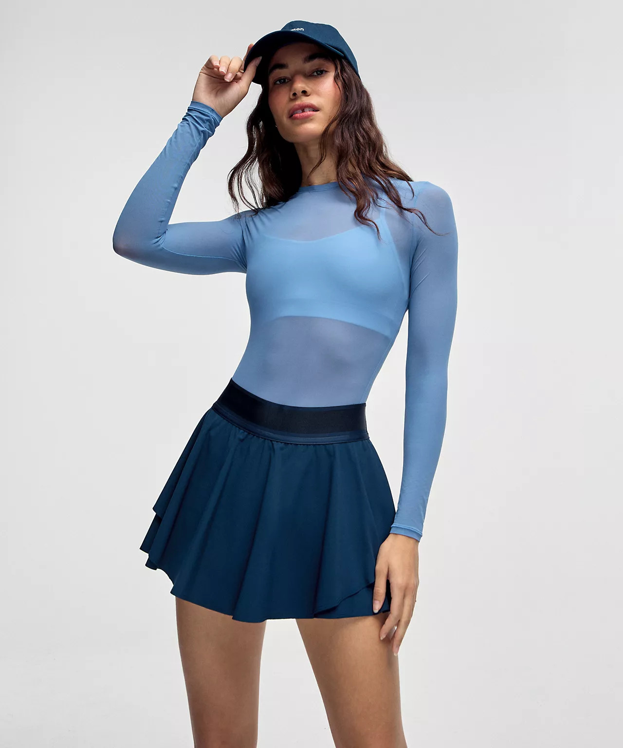 Nulu Mesh Long-Sleeve Crewneck Bodysuit | Women's Long Sleeve Shirts | lululemon | Lululemon (US)