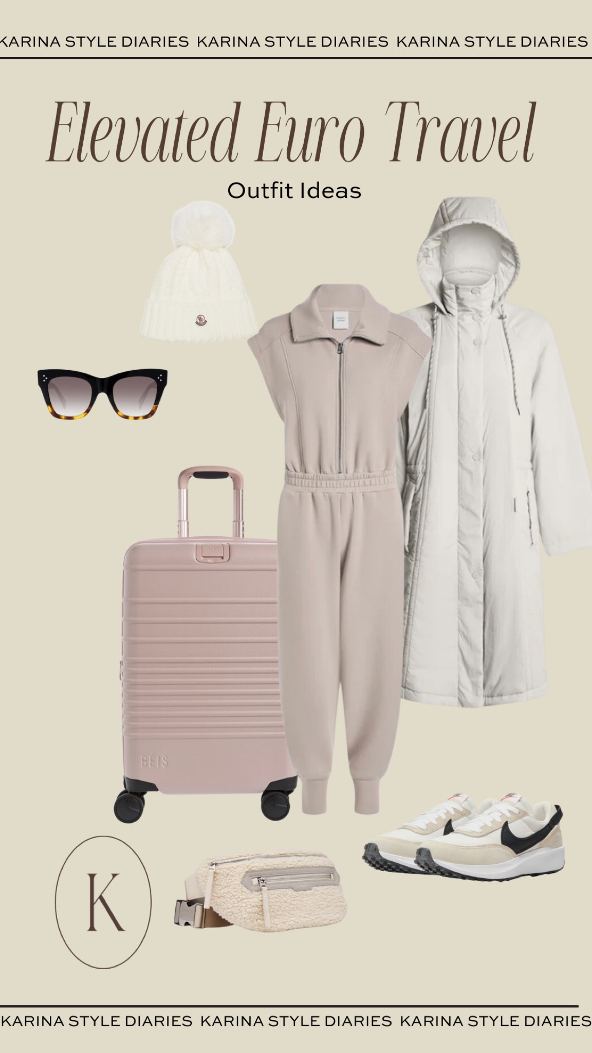 A neutral elevated travel outfit idea! The lightweight jacket is perfect to travel in, and adds so much to this look. All XS

#LTKTravel #LTKActive #LTKStyleTip