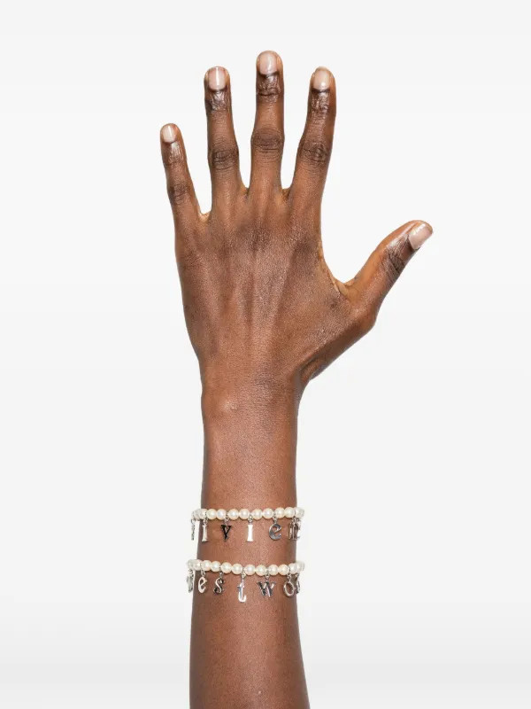 Vivienne Westwoodpearl charm bracelet (set of two) | Farfetch (CN)