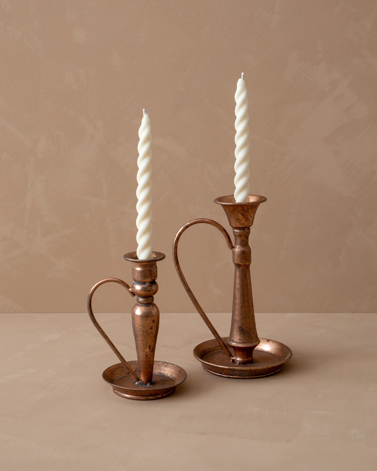 Copper Chamberstick | The Vintage Rug Shop