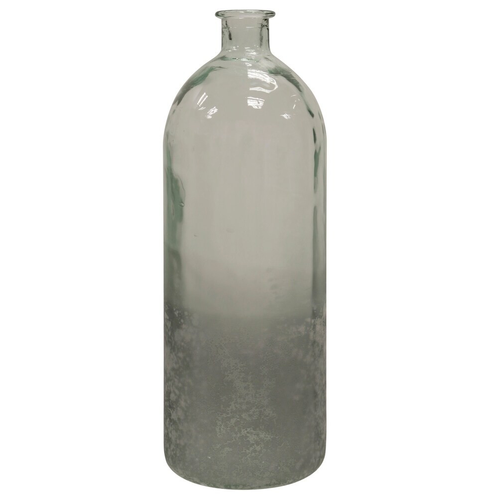 Translucent Bottle Smoke Glass Vase | Bed Bath & Beyond