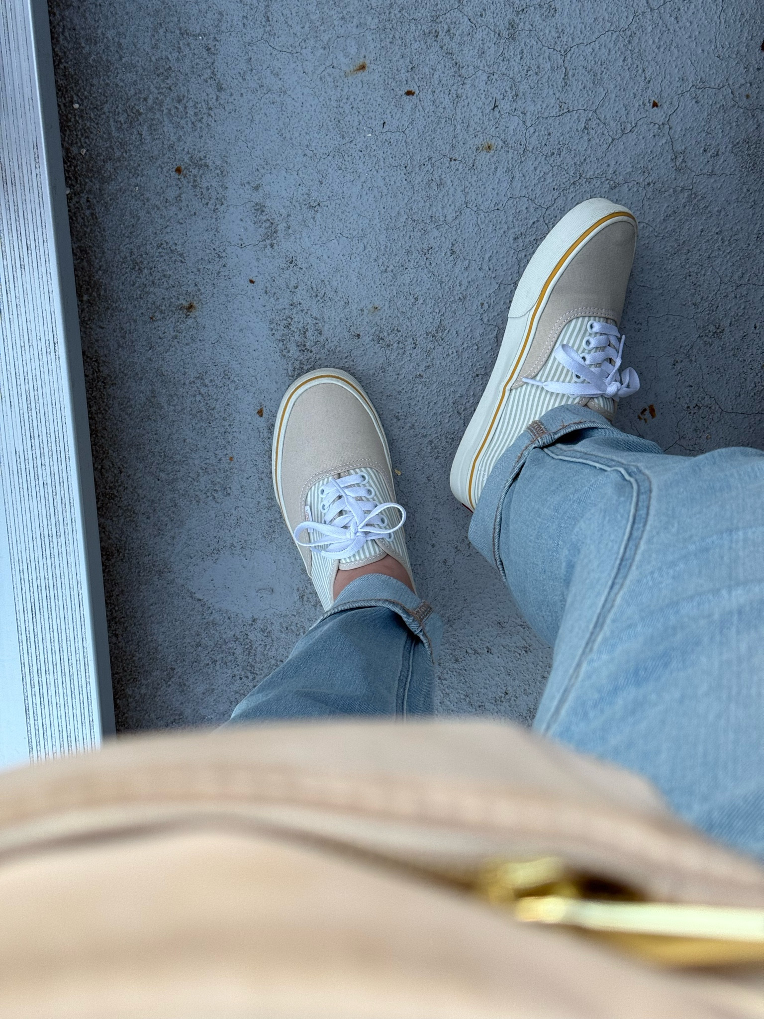 These beautiful striped Vans were a Mother's Day gift, and I've been wearing them constantly. They're neutral enough to pair with jeans, shorts, dresses, and skirts, making them one of the easiest shoes to grab on busy mornings. They're comfortable, timeless, and have quickly become one of my favorite pairs.

#LTKootd #LTKmomlife #LTKgrwm