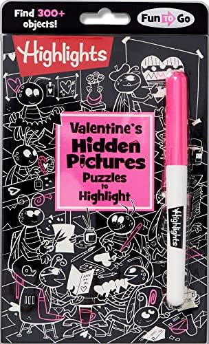 Valentine's Hidden Pictures Puzzles to Highlight: Valentines Book for Kids 6 and Up (Highlights H... | Amazon (US)