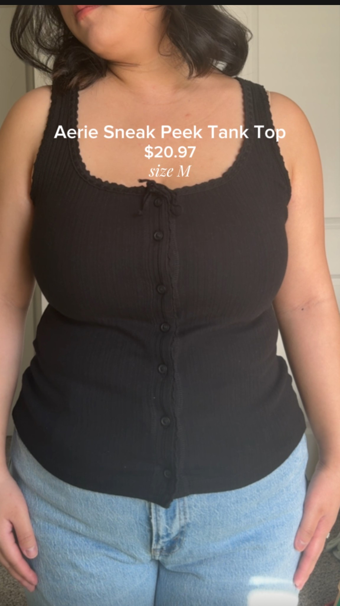 •Top from Aerie (size M)

I’m usually size L/XL but this top ran a lil big so I sized down

#LTKMidsize #LTKSummerEdit #LTKPetite