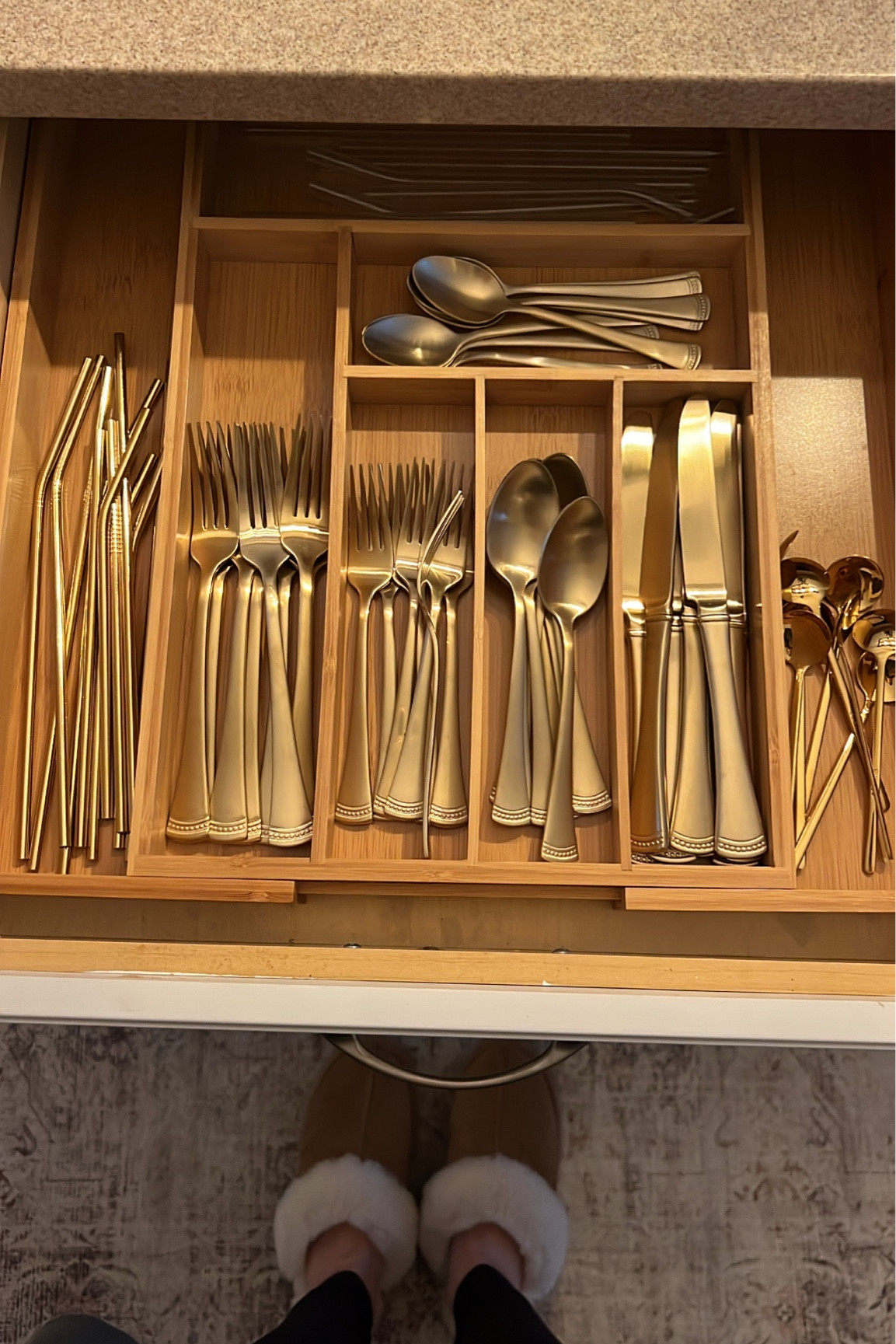 New gold silverware! 

#LTKhome