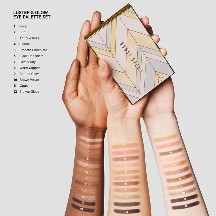 Luster & Glow Eyeshadow Palette & Mascara Set $170 Value | Nordstrom