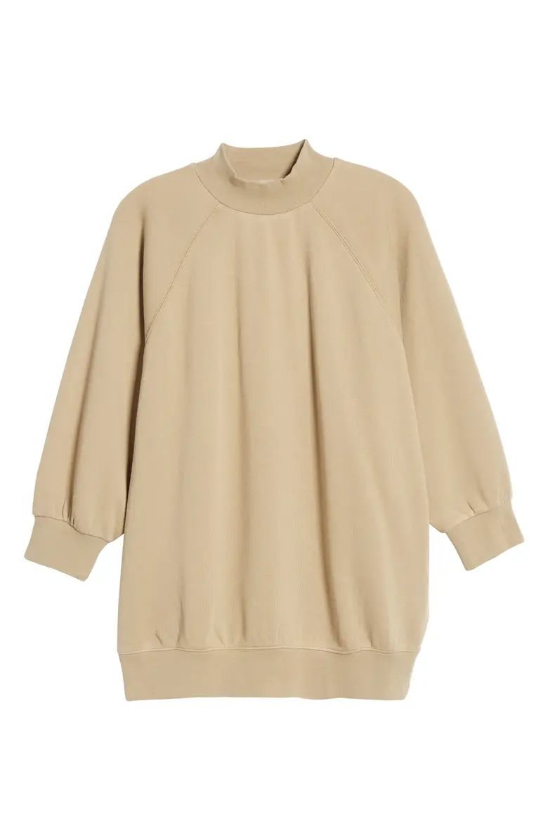 Fear of God Essentials Mock Neck French Terry Pullover | Nordstrom | Nordstrom