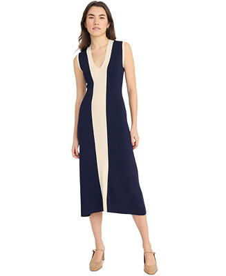 Women's Colorblocked Sweater Dress | Macy's