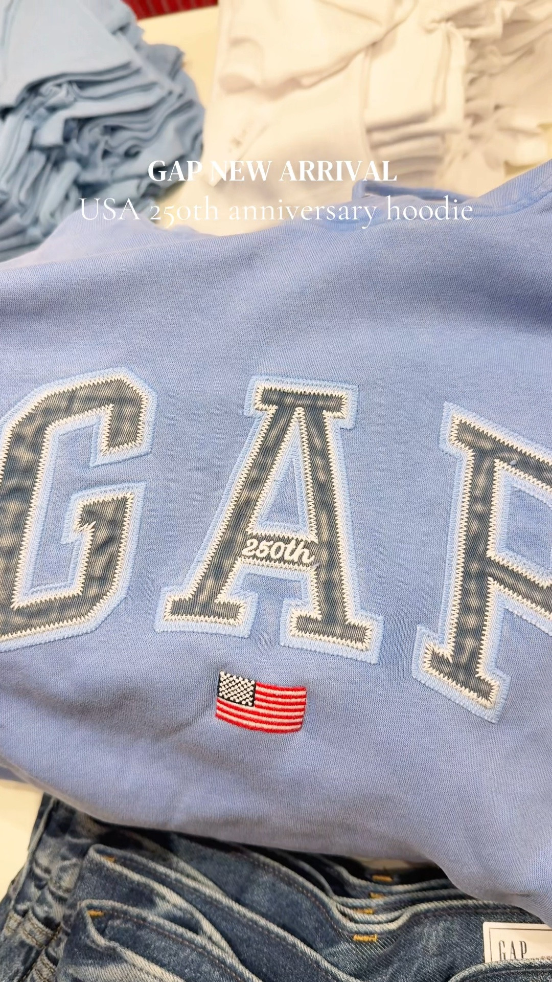 Spotted at Gap 🇺🇸❤️ The new limited-edition VintageSoft Oversized Americana Logo Hoodie celebrating America’s 250th anniversary is such a cute find. The oversized fit + vintage-inspired logo make it perfect for summer nights, fall, and holiday weekends

#LTKFinds #NewAtGap #AmericanaStyle #ShoppingFinds #WardrobeFinds

#LTKootd #LTKSaleAlert #LTKSeasonal
