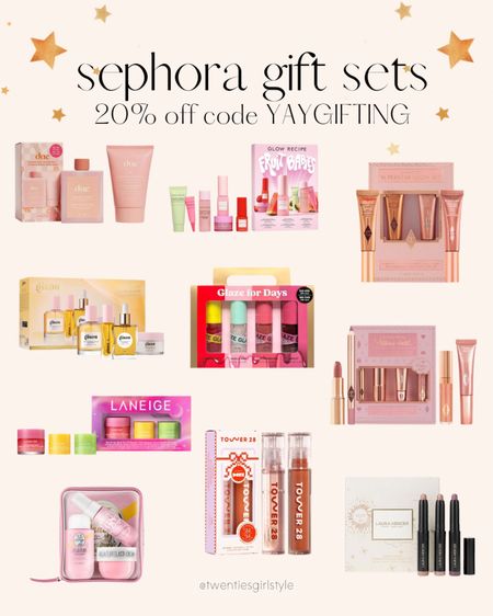 Sephora Gift Sets 🙌🏻🙌🏻
20% off code YAYGIFTS 

#LTKbeauty #LTKHoliday #LTKsalealert