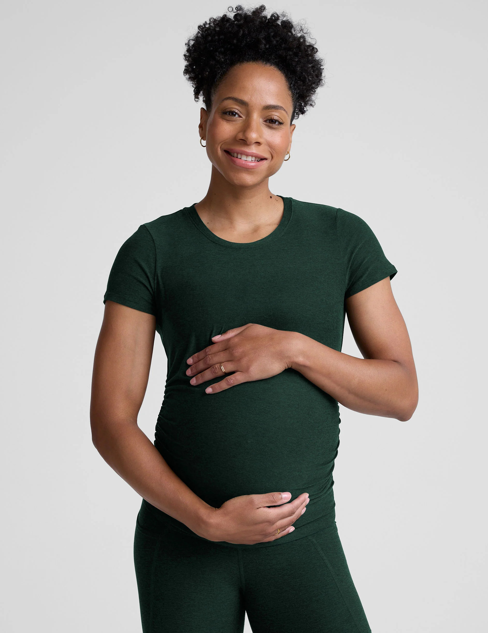Featherweight One & Only Maternity Tee | Beyond Yoga | Beyond Yoga