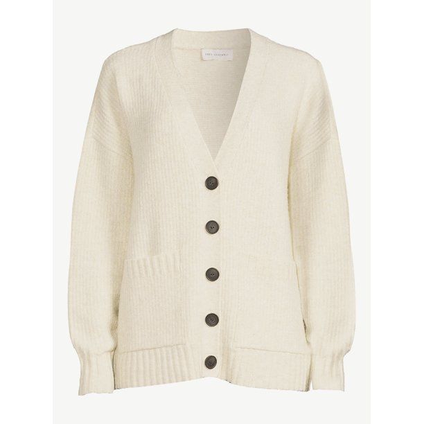 Free Assembly Women's Sweater Cardigan - Walmart.com | Walmart (US)