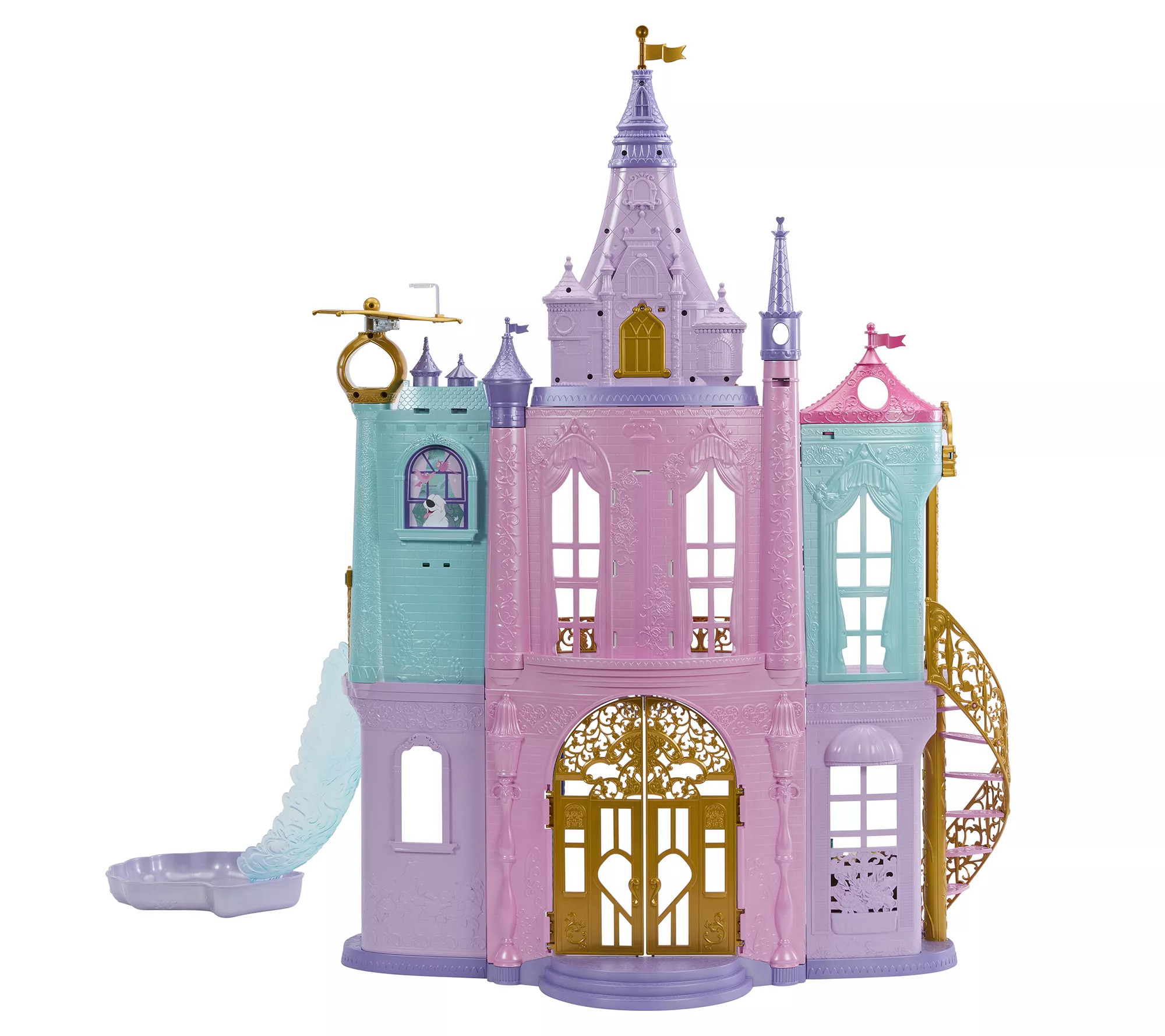 Disney Ultimate 4' Princess Castle with 28 Accessories - QVC.com | QVC
