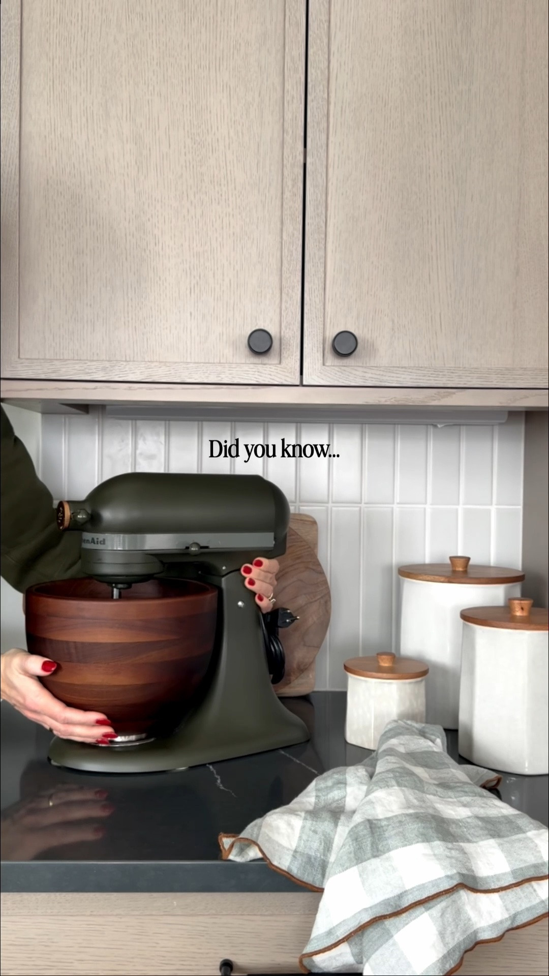 Okay, but why did no one tell me you can swap your Kitchenaid bowl?! 👀

I found a similar walnut bowl on Amazon and the price is so good! Easiest upgrade to your Kitchenaid mixer or a great gift idea for mom 😉

#greenkitchenaidmixer #kitchenaidmixer #amazonfind

#LTKHome