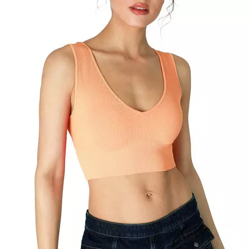 Women's NikiBiki Plunge Crop Tank Top | Scheels Sports