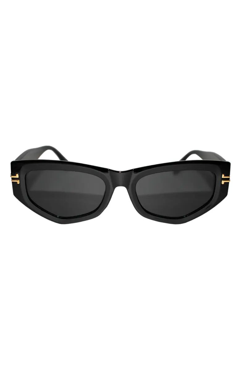 Wren 52mm Polarized Geometric Sunglasses | Nordstrom