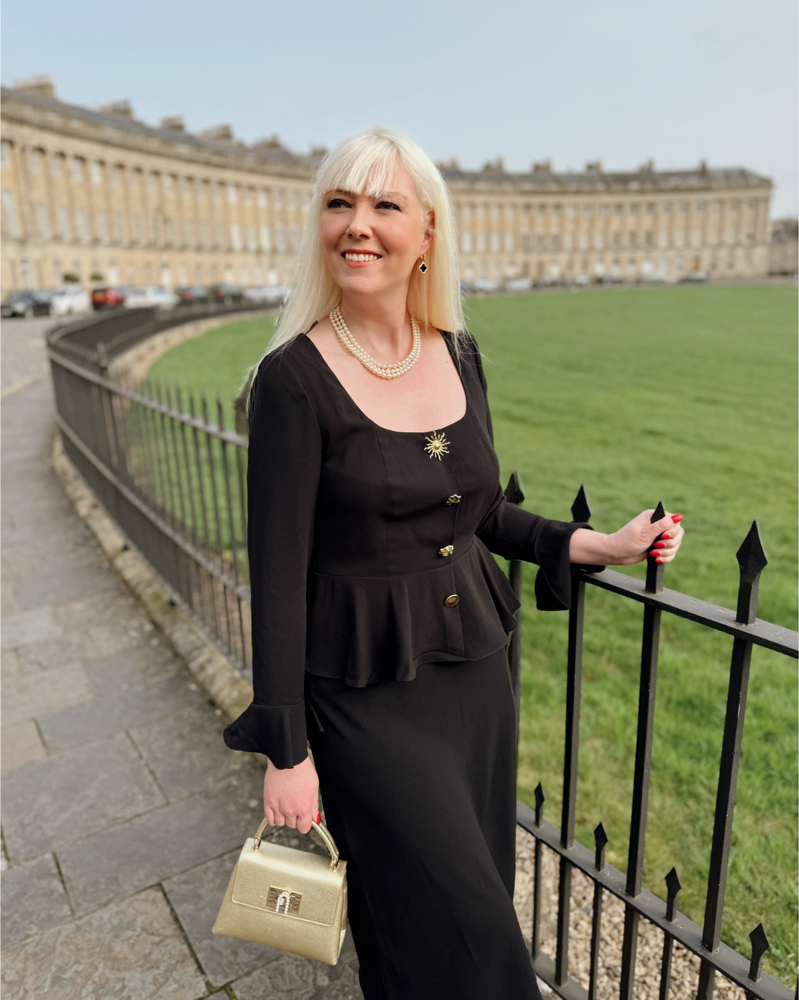 Happy Fashion Friday! Some more pics of the enchanting black Willow peplum midi dress with statement gold buttons - catch with a 50% discount in the Monsoon spring sale! 

#LTKuk #LTKspringtrends #LTKsale