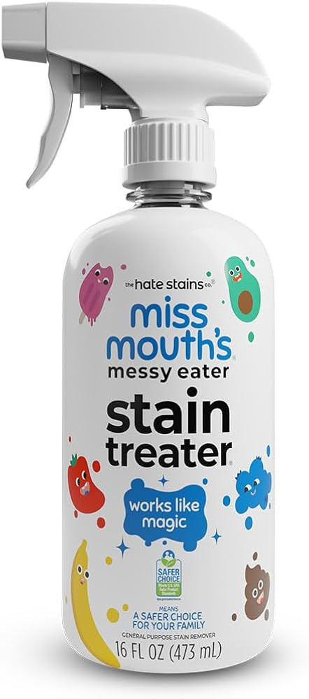 Miss Mouth's Messy Eater Stain Treater Spray - 16oz Stain Remover - Newborn & Baby Essentials - N... | Amazon (US)
