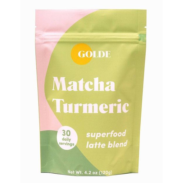 Golde Matcha Turmeric Superfood Latte Blend - 4.2oz | Target