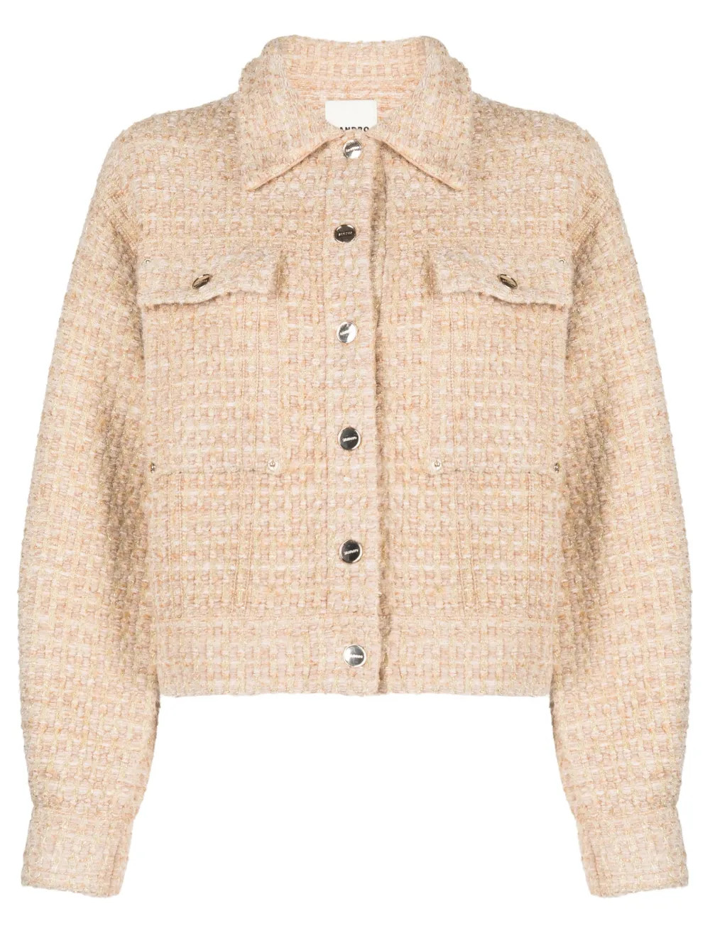 tweed trucker jacket | Farfetch Global