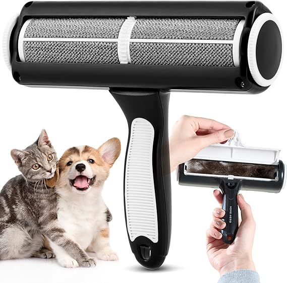 Pet Hair Remover for Couch - Reusable Lint Roller - Essential Pet Supplies Dog Products Pet Produ... | Amazon (US)