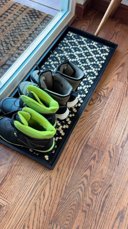 Amazon boot tray with removable insert!  Love the design on this one!  Makes my dining room space not look too crazy with a boot tray!  🤣

#LTKfindsunder50 #LTKSeasonal #LTKhome