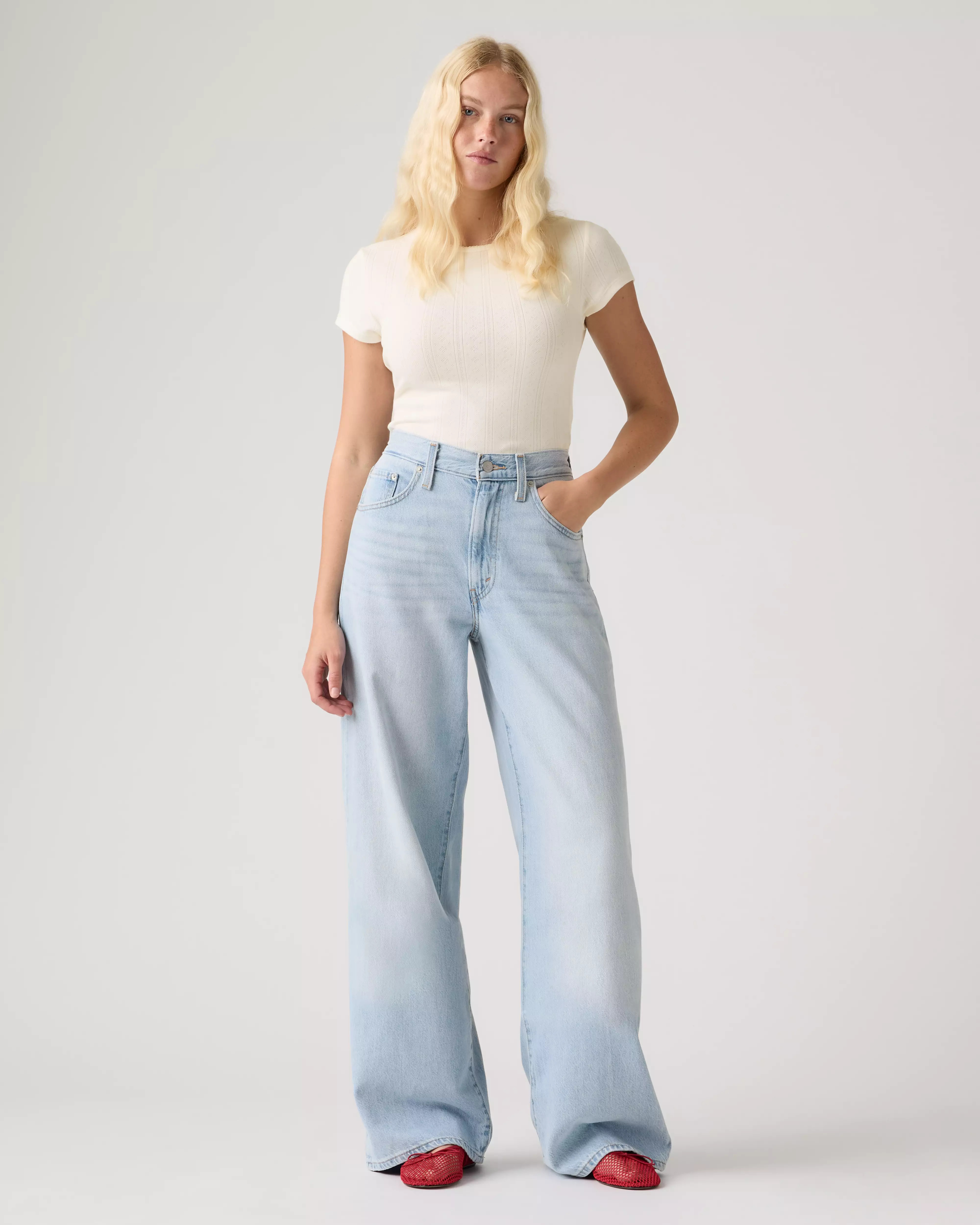 Cinch Wide-leg Lightweight Women's Jeans | Levi's US