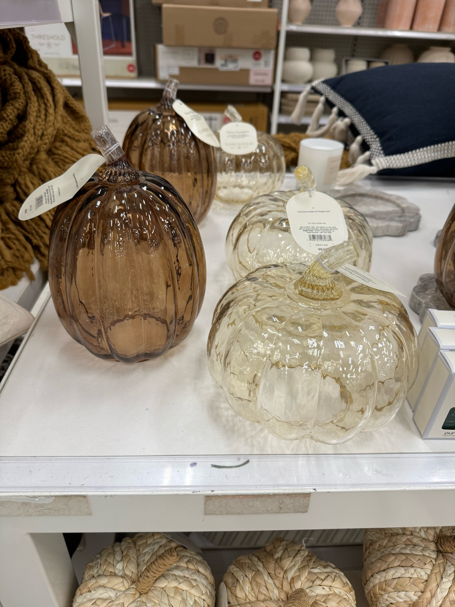 Target glass pumpkins 

#LTKSeasonal #LTKHome