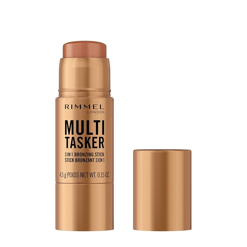 Rimmel London Multi Tasker Bronzing, Sculpting & Contour Stick, All-Day Wear, Dewy Finish, Vegan-... | Amazon (CA)