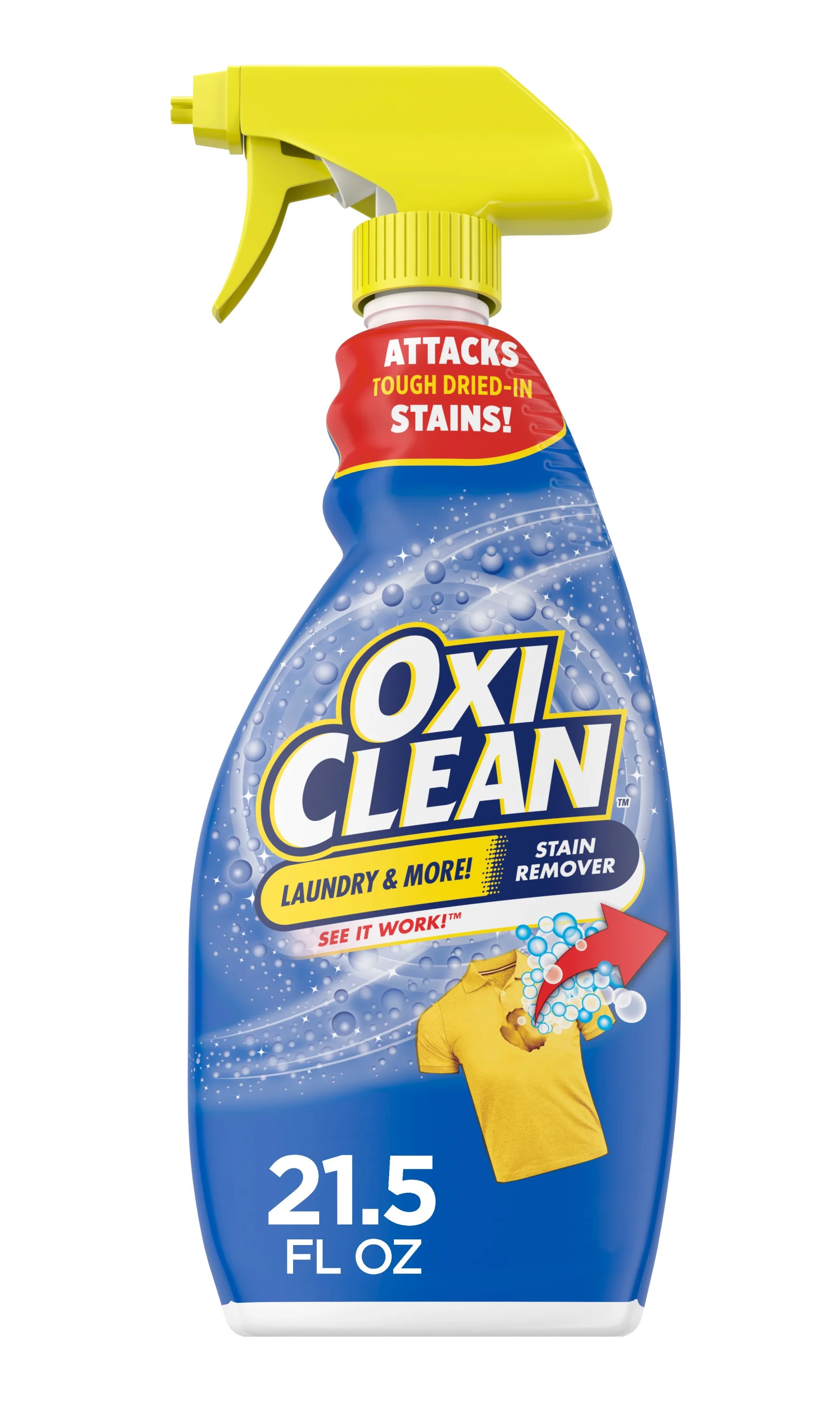 OxiClean Laundry Stain Remover Spray, 21.5 fl oz | Walmart (US)