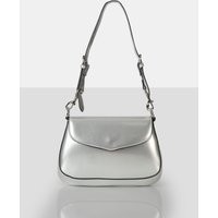 The Serena Silver Shoulder Bag | Public Desire (US & CA)