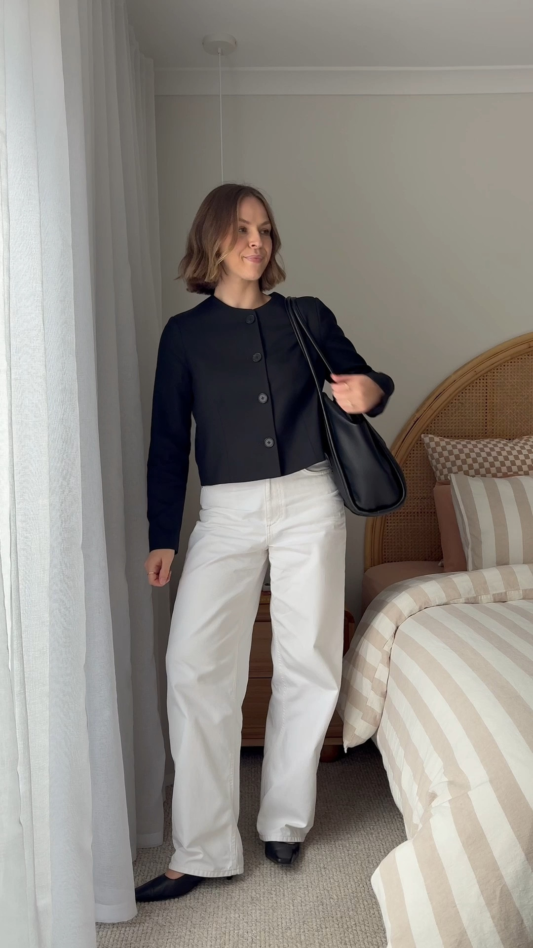 Corporate outfit for the day 

These jeans are NA-KD but I have linked similar 

Size up in the shoes! 

#LTKaustralia #LTKworkwear #LTKshoes