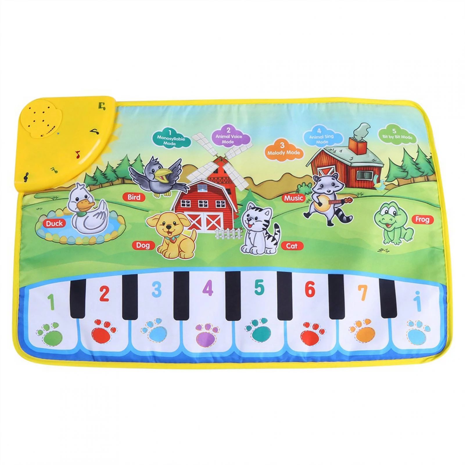 Estink Baby Music Mat, Play Mat Crawling Piano Carpet Musical Unisex Toy | Walmart (US)