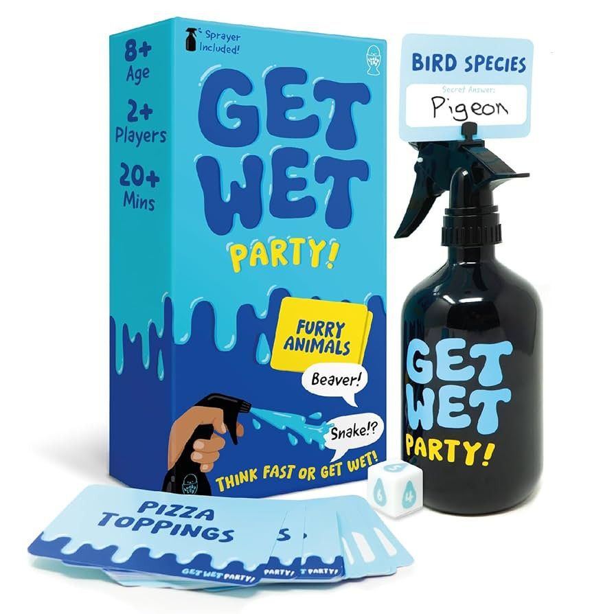 Lucky Egg Get Wet – Hilarious Category Party Games for Family Game Night – Family Board Games... | Amazon (US)