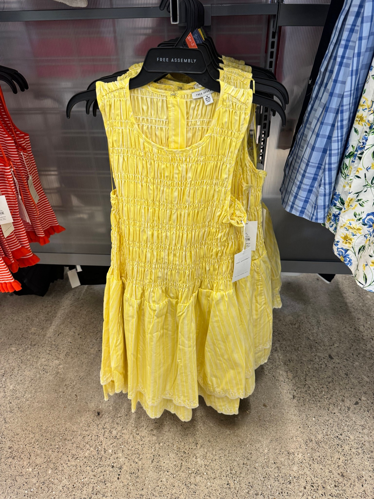 Walmart Free Assembly Women's and Women's Plus Smocked Cotton Sleeveless Mini Dress, Sizes XS-4X 

#LTKSeasonal #LTKTravel #LTKMothersDay