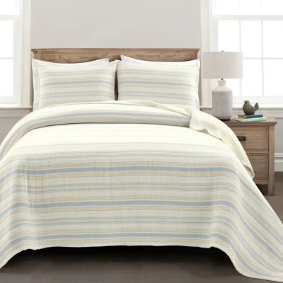 Alsey Cotton 3 Piece Quilt Set | Wayfair North America