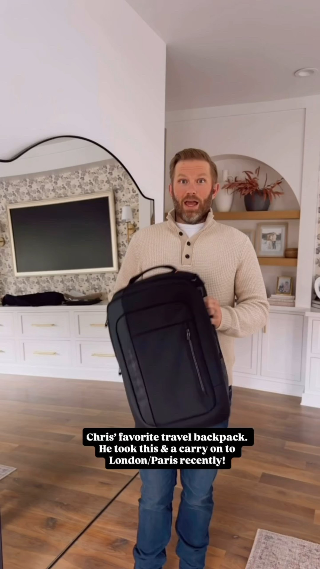 This travel backpack would make an amazing gift for a man who loves to travel or has to travel for work! It has lots of pockets to fit all of your things & it can also transform into a duffel bag! 

Loverly Grey, men’s gift guide, men’s gift ideas, travel bag, travel backpack 

#LTKGiftGuide #LTKMens #LTKHoliday