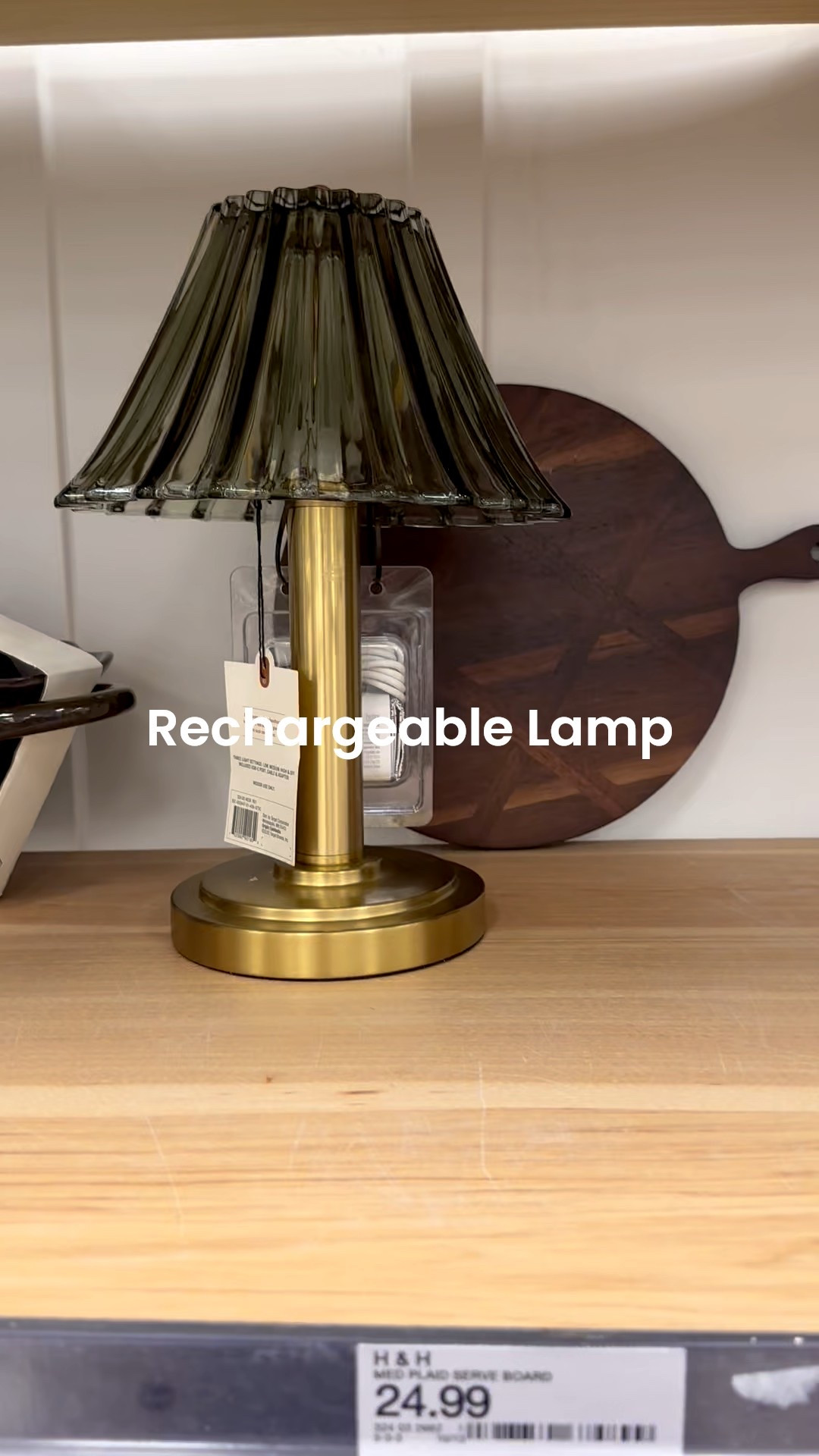 Love this rechargeable lamp with green shade for a kitchen counter or shelf
@target


#LTKFindsUnder50 #LTKHoliday #LTKHome