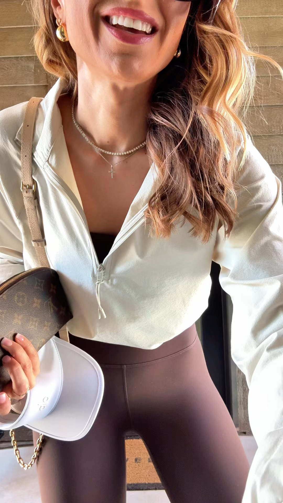 My Zion hiking outfit. Butterlift leggings in XXS. Matching tank top in XS. Merrell hiking shoes are TTS. Matching workout set. Matching workout outfit. Hiking style. Hiking outfit.

#LTKootd #LTKfitnessgoals #LTKActive