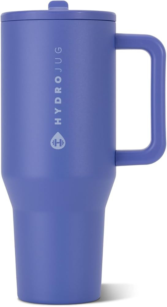 HydroJug Traveler 32oz, Insulated Tumbler with Handle & Straw, Berry Pop | Amazon (US)