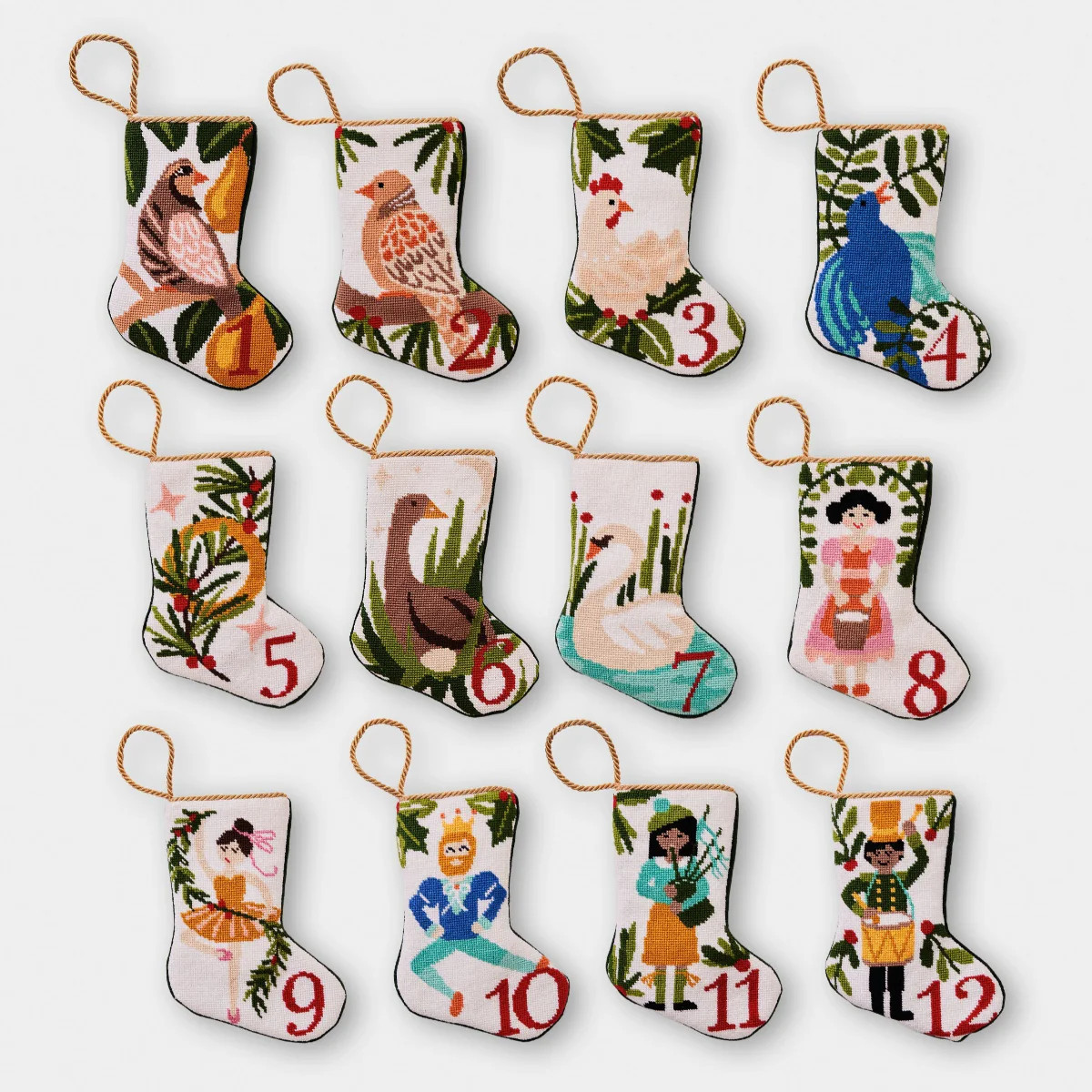 12 Days of Christmas - Full Set | Caitlin Wilson Design