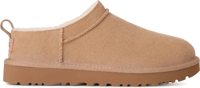 Classic Micro Genuine Shearling Lined Slip-On (Women) | Nordstrom