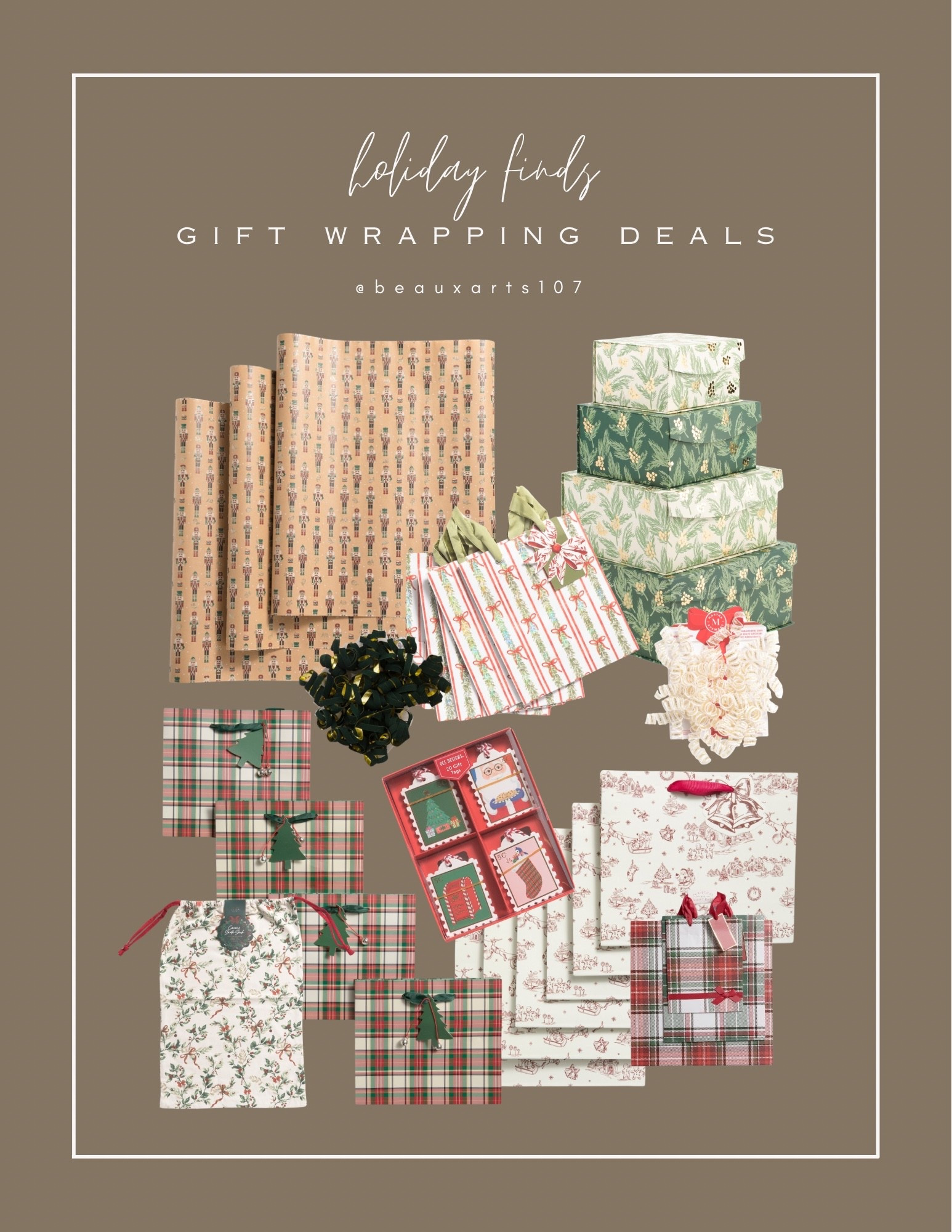 These gift wrapping deals starting at just $5.99!

#LTKFindsUnder50 #LTKHoliday #LTKSaleAlert