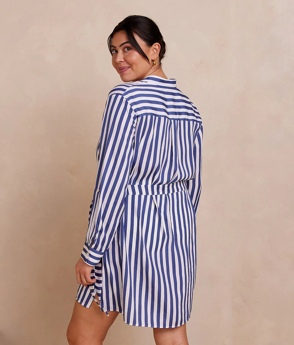 The Silky Luxe Short Effortless Shirtdress Cover-Up 
            | 
              
              ... | SummerSalt