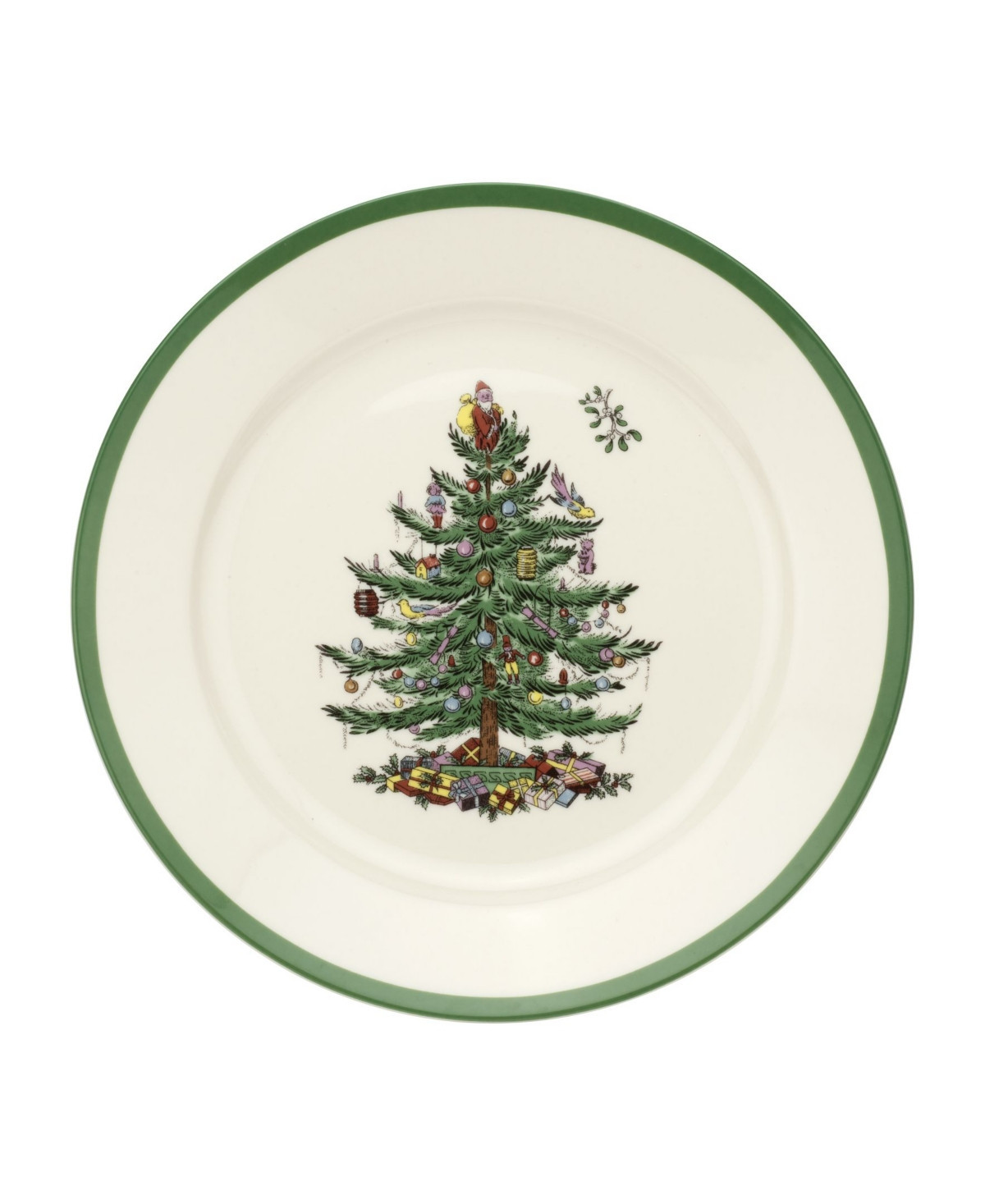 Spode Christmas Tree Luncheon Plate - Green | Macy's